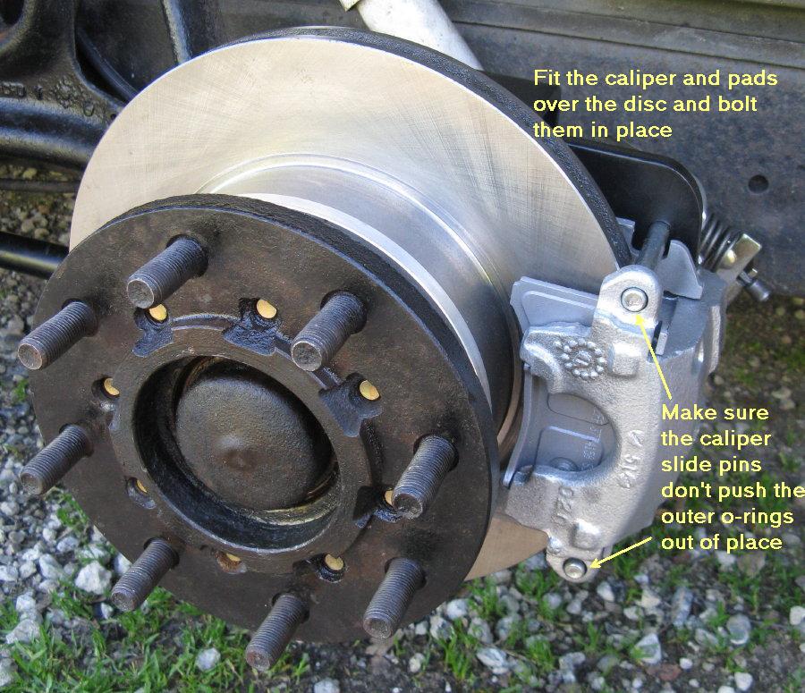Installing Manny S Gmc Reaction Disc Brakes